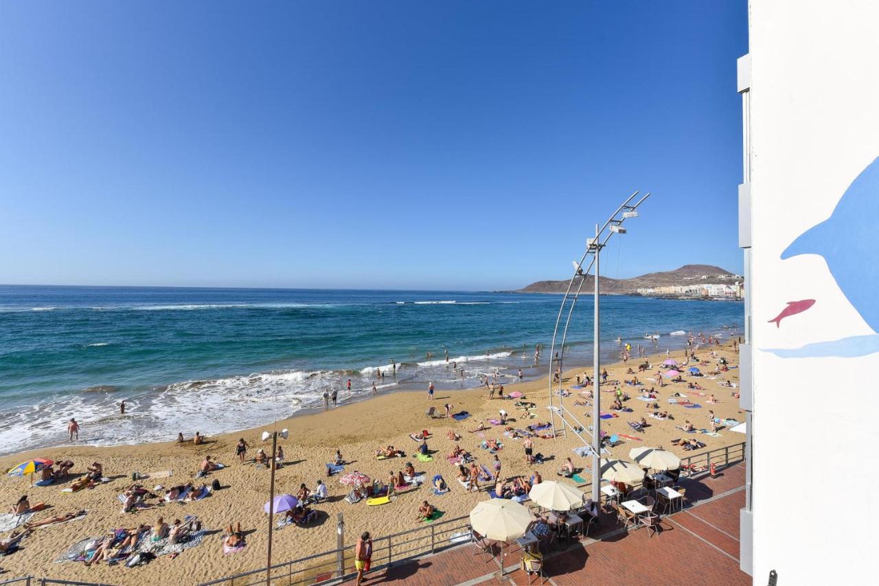 Beachfront Apartment Las Canteras Lm52Yy By Villagrancanaria Las Palmas de Gran Canaria Exteriör bild